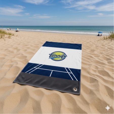 Tennify Beach Towel